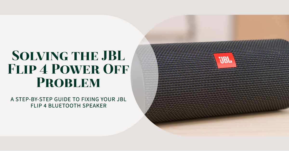 stop my jbl flip 4 from keep turning off